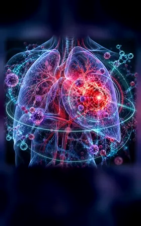 Animated Thoracic Oncology hologram poster