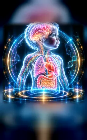 Animated Pediatric Imaging hologram poster