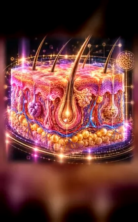 Animated Skin & Tissue hologram poster