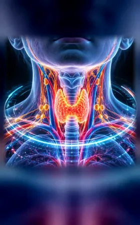 Animated Thyroid Imaging hologram poster